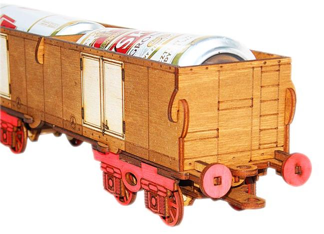 POCIĄG NA FLASZKĘ +WAGON PREZENT URODZINY 18 30 40