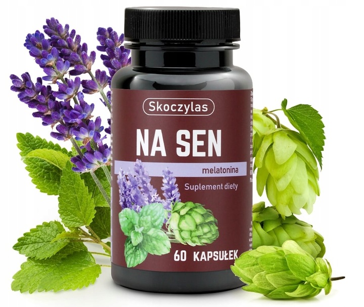 Skoczylas NA SEN Lawenda MELATONINA Melisa CHMIEL