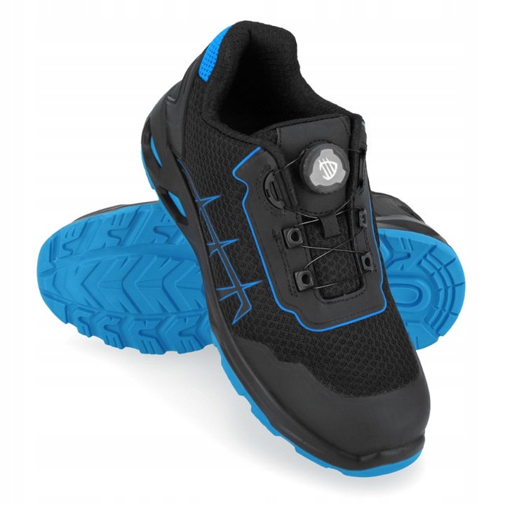 Buty robocze męskie Półbuty Sportowe z Kompozytowym Noskiem oddychające BOA