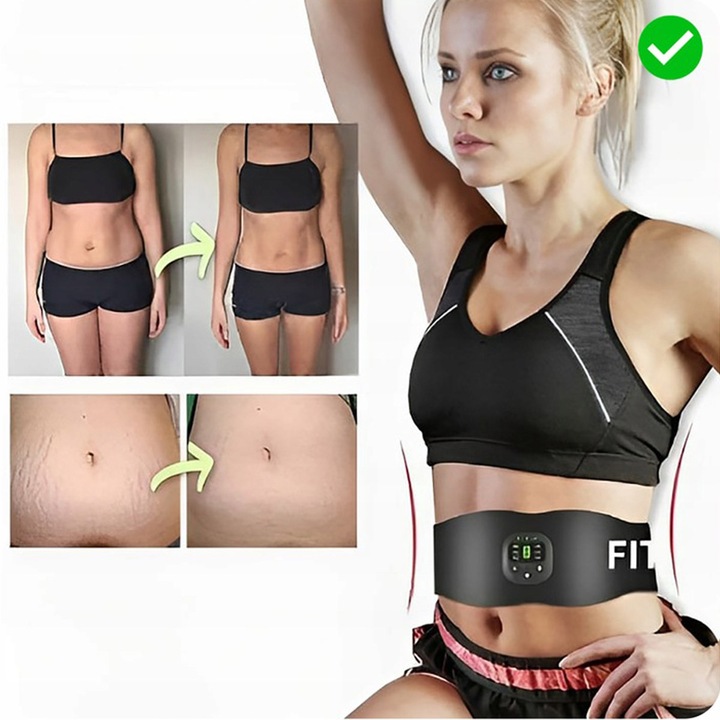 PAS WIBRUJĄCY ODCHUDZAJĄCY WYSZCZUPLAJĄCY 6W1 EMS