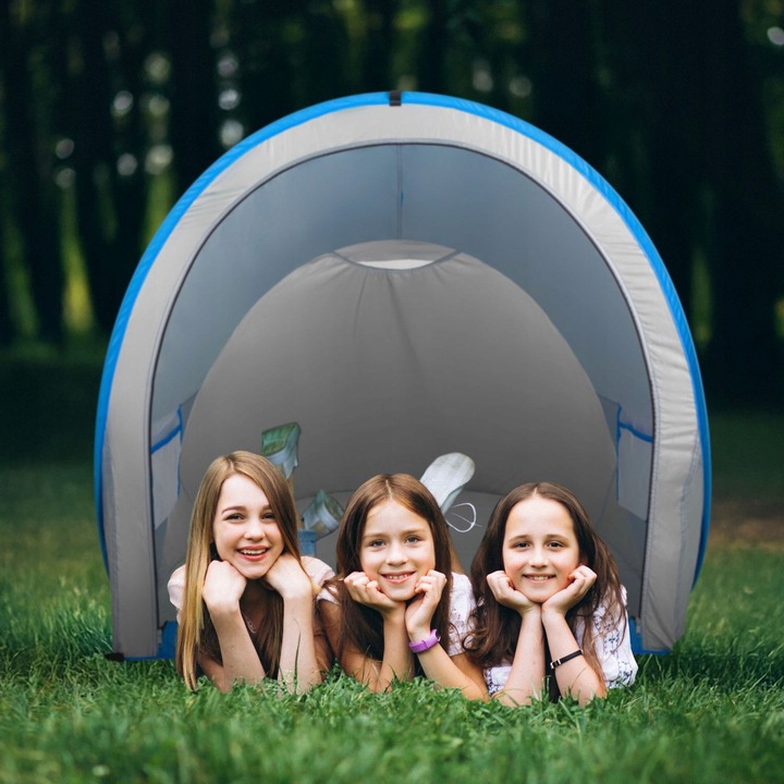 SAMOROZKŁADAJĄCY NAMIOT PLAŻOWY PARAWAN ZAMYKANY POP UP UV50 OUTTEC