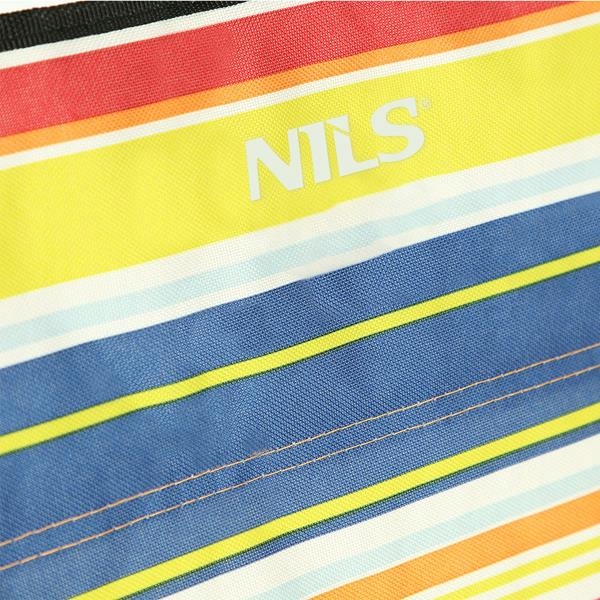 Krzesełko turystyczne SKŁADANE pokrowiec siedzisko z oparciem do 120kg NILS