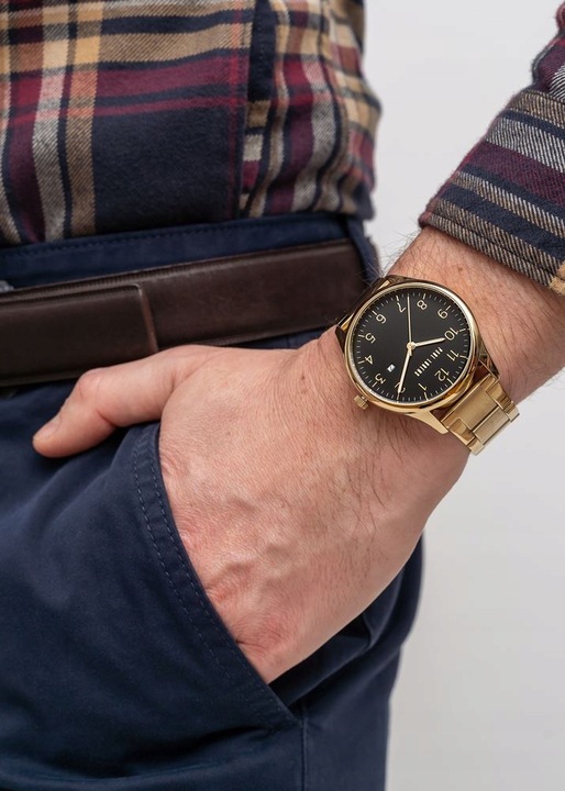 Zestaw zegarków dla par PAUL LORENS na bransolecie IDEALNY NA PREZENT + BOX