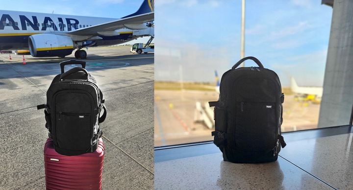 Plecak Ryanair 40x20x25 Torba Podróżna podręczna DO SAMOLOTU do WIZZAIR