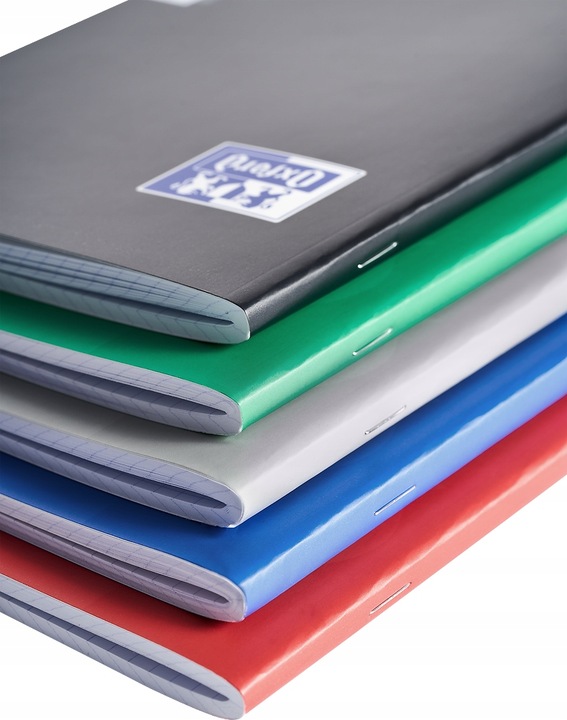 Zeszyt Kratka Zestaw zeszytów A5 60K Zeszyty szkolne 4 + 1 gratis Oxford