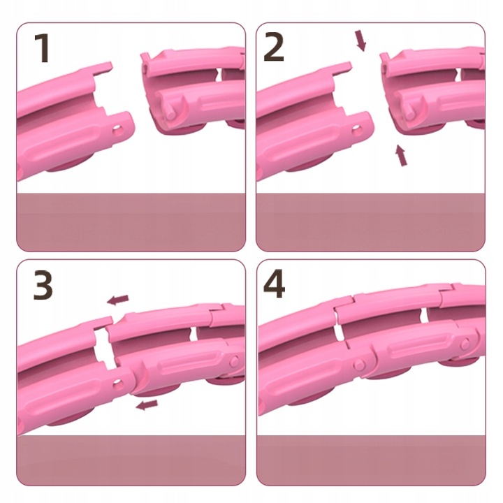 Smart HULA HOOP odchudzające SMART z licznikiem i obciążnikiem RÓŻNE KOLORY