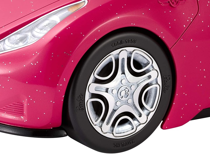 Samochód dla Lalek Różowy Cabrio 34 cm