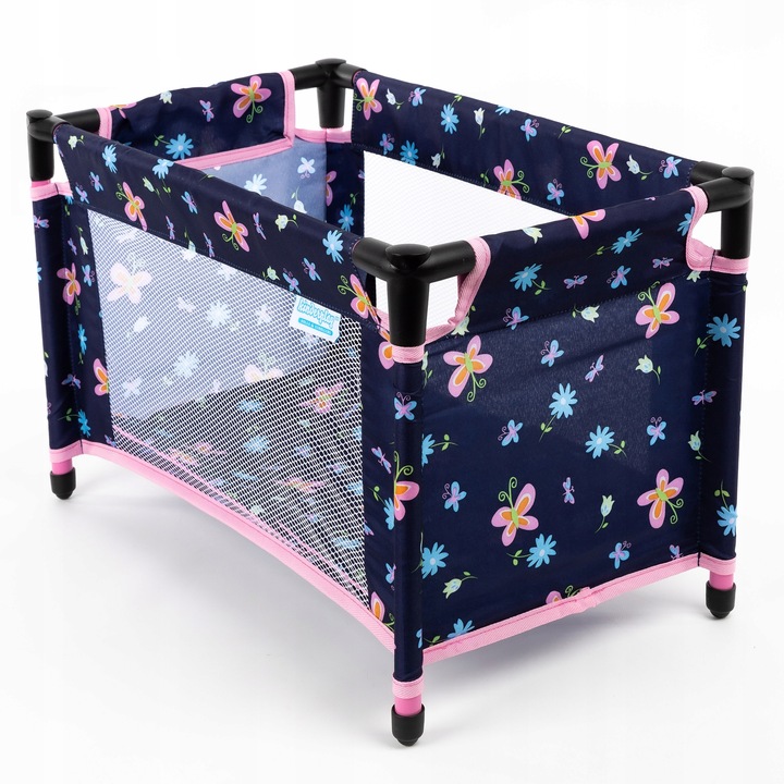 KINDERPLAY ŁÓŻECZKO DLA LALEK TURYSTYCZNE KOJEC AKCESORIA TORBA POŚCIEL