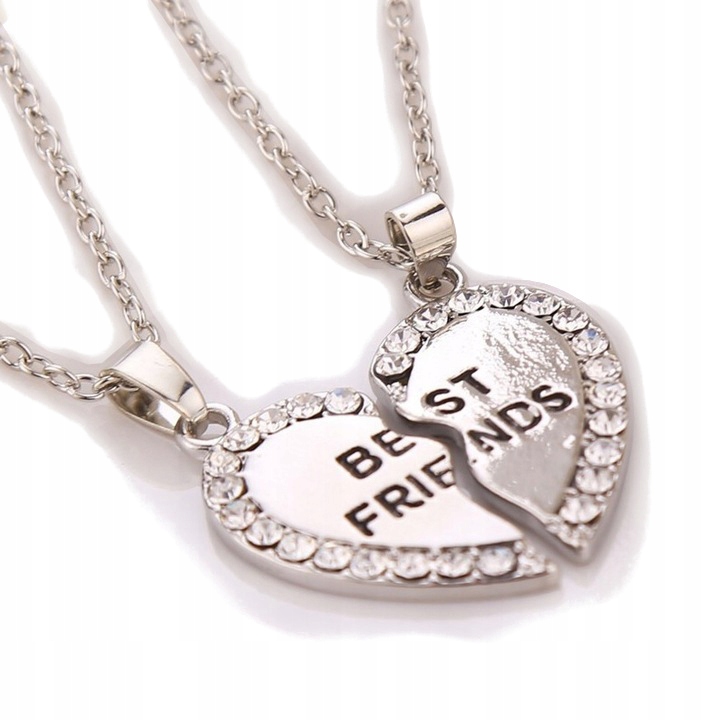 NASZYJNIK 2 NAJLEPSZYCH PRZYJACIÓŁEK BFF 24H