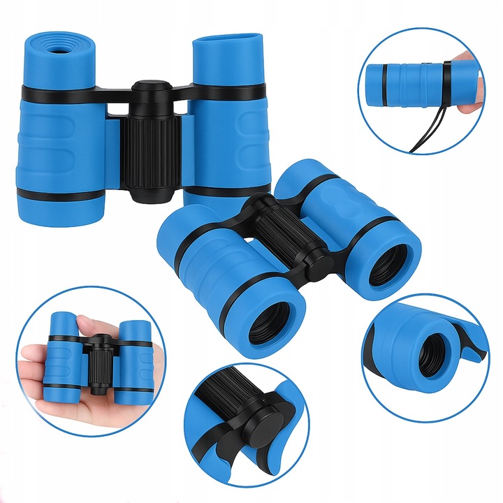 Lornetka Dla Dzieci Zabawkowa 4x30 Podręczna Kieszonkowa Powiększenie Lupa
