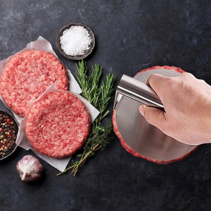 PRASKA FORMA DO KOTLETÓW BURGERÓW NA GRILLA PRASA DO HAMBURGERÓW