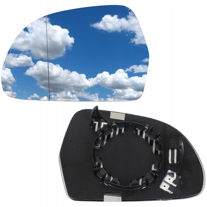 Wkład Lusterka Szkło Lewy Grzany do Audi A3 8P A4 B8 A5 A6 A8