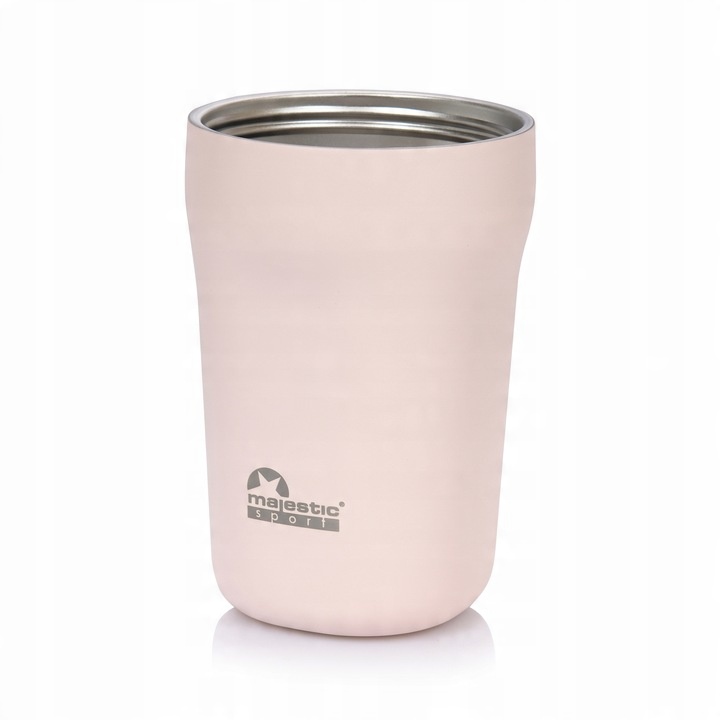 Kubek Termiczny Ze Słomką Majestic Sport Hoody 420 ml Różowy