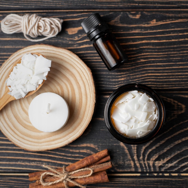 MEGA ZESTAW do Robienia ŚWIEC DIY w DOMU Świeczek Prezent na Święta DZIECKA