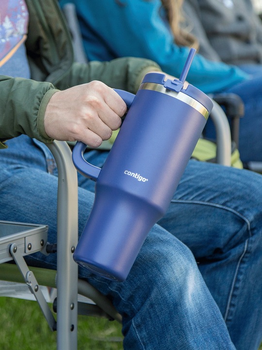 Kubek termiczny ze słomką Contigo Streeterville Tumbler 1200 ml - Indigo