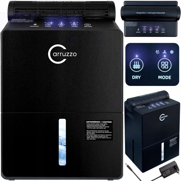 Osuszacz powietrza DUŻY ULTRA MOCNY DWUSTOPNIOWY pochłaniacz wilgoci 2500ml