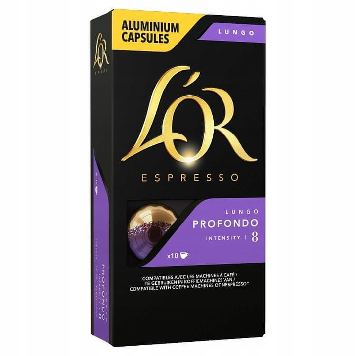 Kapsułki do Nespresso Jacobs LOR Lungo Profondo 50