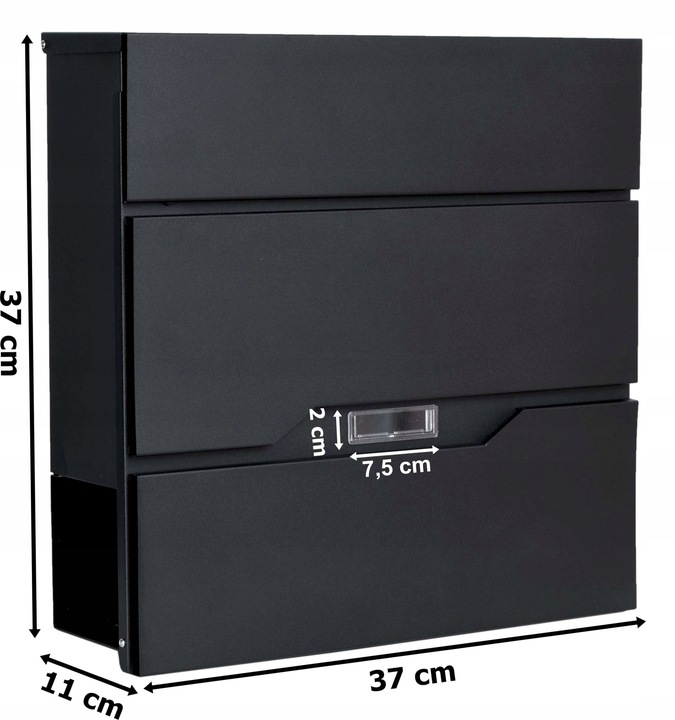 SKRZYNKA POCZTOWA NA LISTY GAZETY Z NAPISEM NUMEREM DOMU SPERSONALIZOWANA