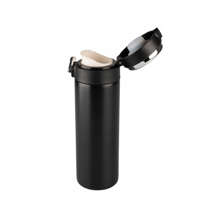 ALTOM KUBEK TERMICZNY TERMOS DO SAMOCHODU PODRÓŻNY WYŚWIETLACZ LCD 420 ML