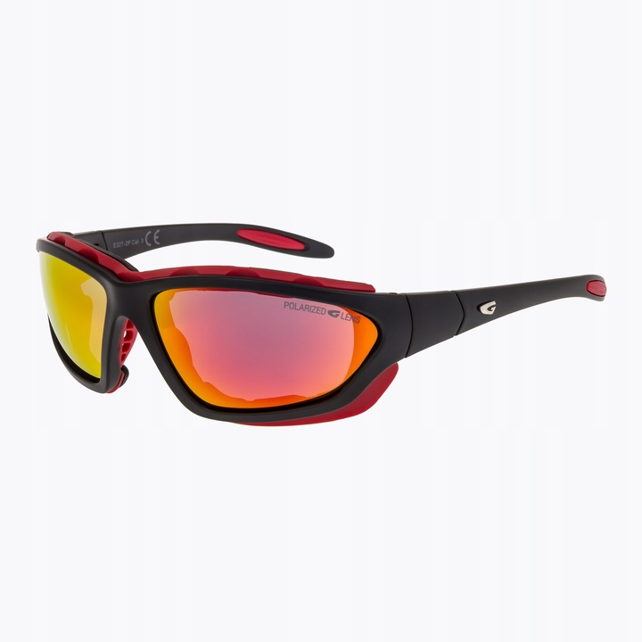 Okulary przeciwsłoneczne GOG Mese matt black/red OS