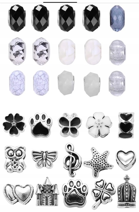 ZESTAW DO ROBIENIA BRANSOLETEK NASZYJNIKÓW PREZENT + KUFEREK FAJNY