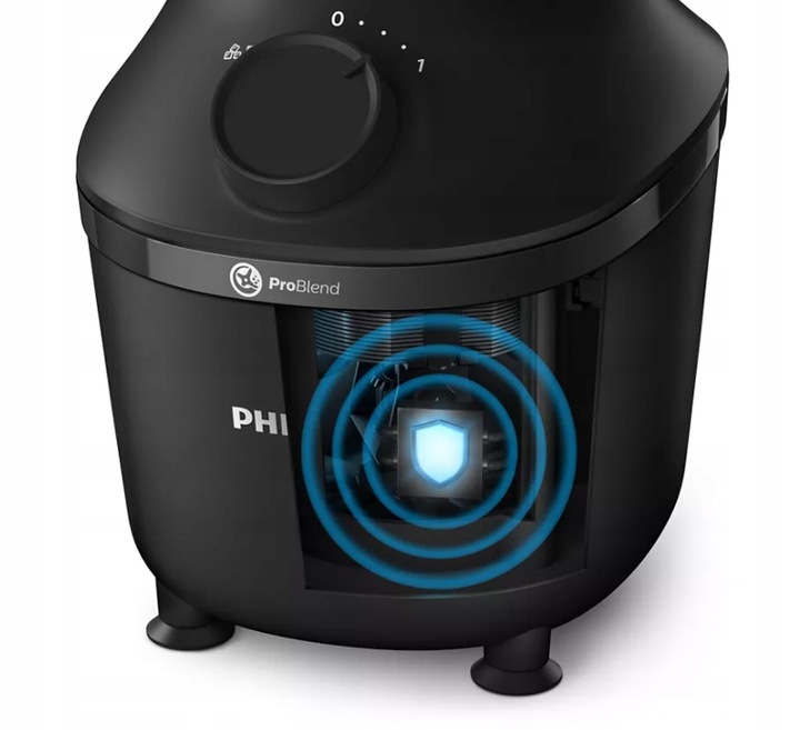 Blender kielichowy Philips HR2191/01 3000 Series 600 W czarny