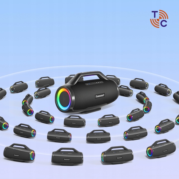 BOOMBOX BLUETOOTH 130W IPX6 GŁOŚNIK BLUETOOTH ODTWARZACZ TRONSMART BANG MA