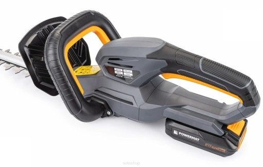 POWERMAT NOŻYCE AKUMULATOROWE DO ŻYWOPŁOTU SEKATOR GAŁĘZI 45CM 20V +2Ah