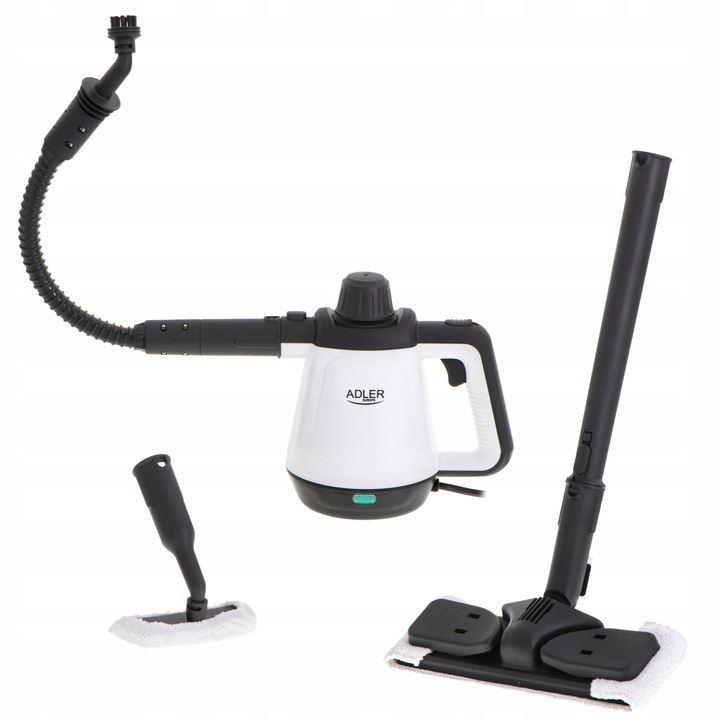 Czyścik Parowy z zestawem 13 elementów Adler AD 7038