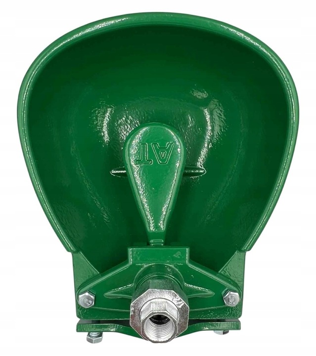 SOLIDNE POIDŁO MISKOWE ŻELIWNE DLA BYDŁA I KONI KOMPLETNE 3L Z OBEJMĄ