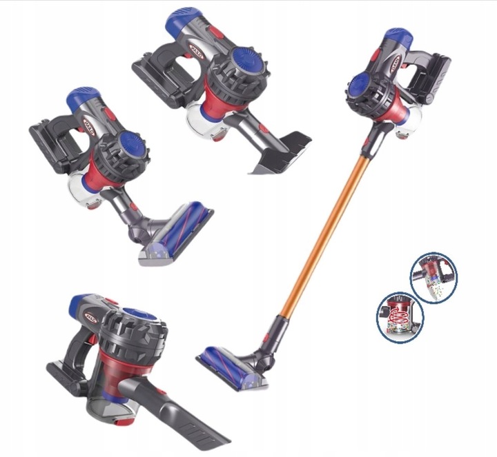 Odkurzacz dla Dzieci Pionowy Bezprzewodowy Dźwięk