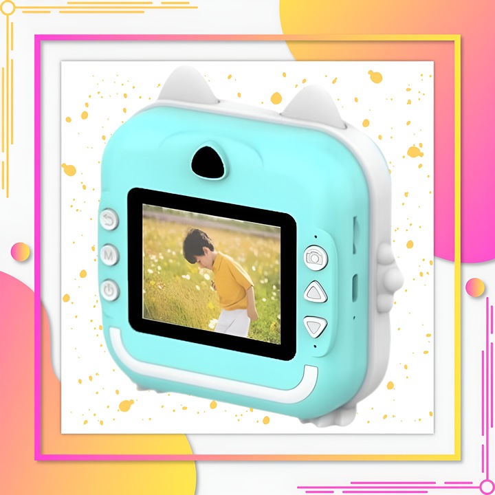 APARAT NATYCHMIASTOWY DLA DZIECI DRUKUŚ DRUKARKA Z KARTA 32GB + 3 ROLKI