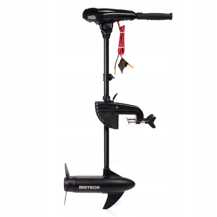Silnik elektryczny zaburtowy do łodzi pontonu akumulator ład Meteor 55 lbs
