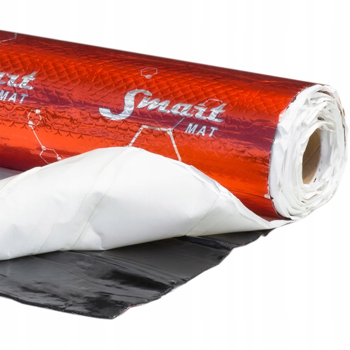 MATA WYGŁUSZAJĄCA 2mm BUTYLOWA alubutyl 400x50 2m2 drzwi bagażnik podłoga