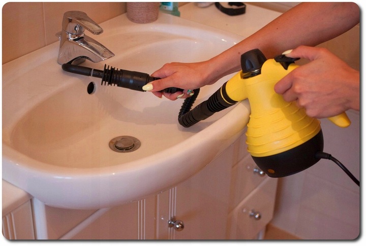 PAROWNICA na PLUSKWY Myjka Parowa Czyścik Ciśnieniowy 1050W 115 stopni