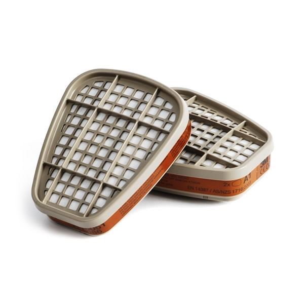 Pochłaniacz 3M 6051 Filtr Węglowy do Masek 3M 2szt