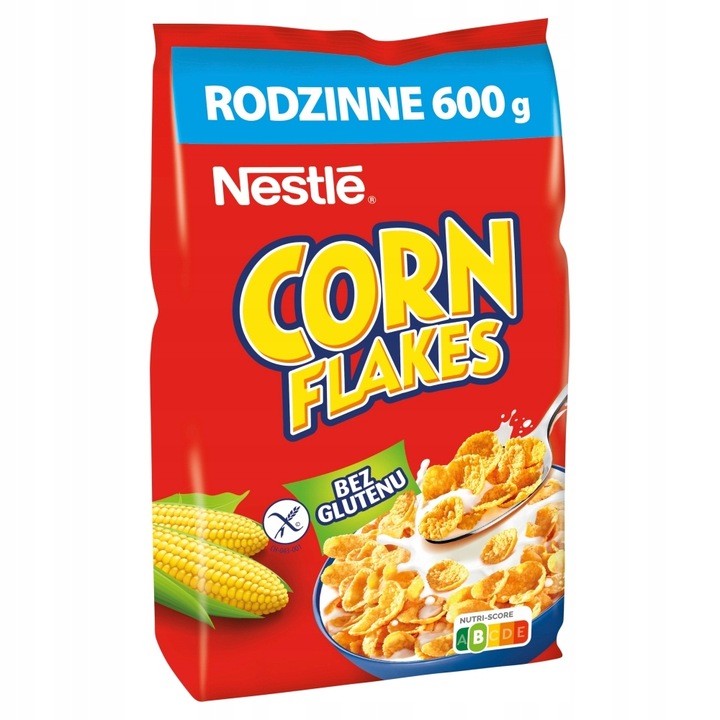 Nestle Corn Flakes Płatki kukurydziane 6x 600g