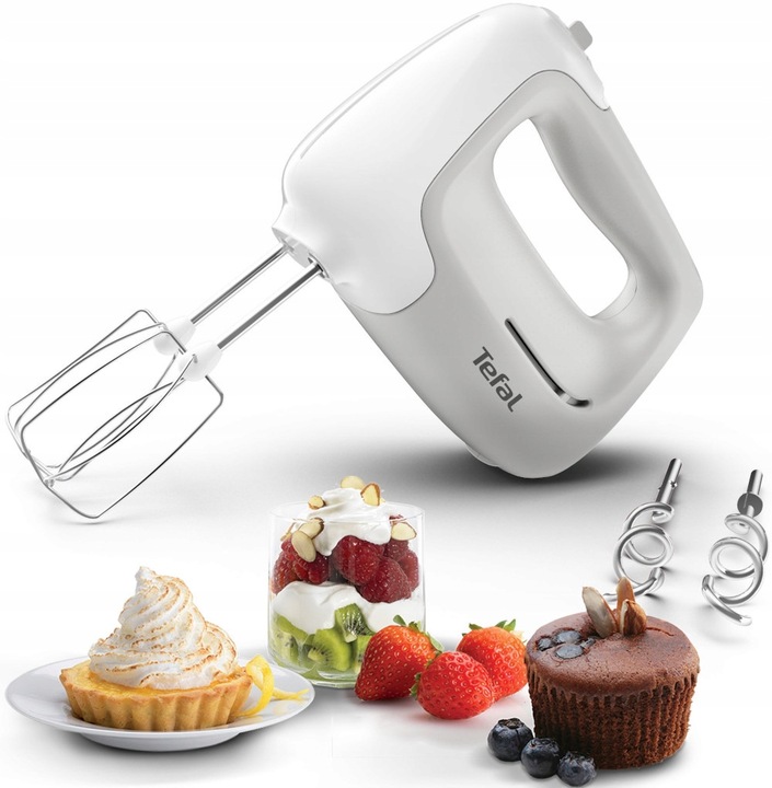 Mikser TEFAL HT450B38 450 W Turbo 5 Biegów Szary