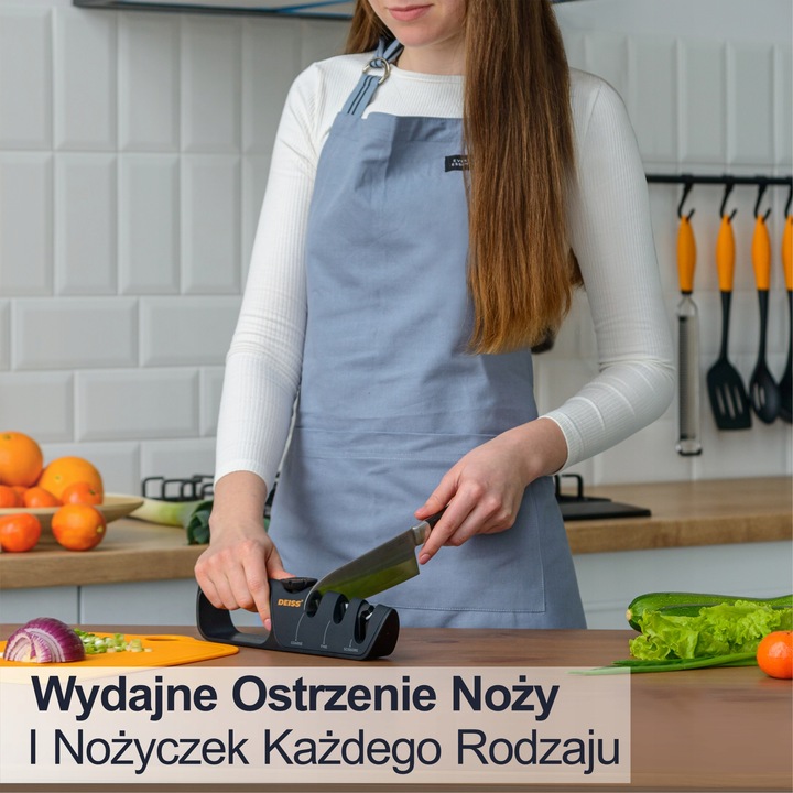 Deiss PRO Ostrzałka do noży z regulowanym kątem