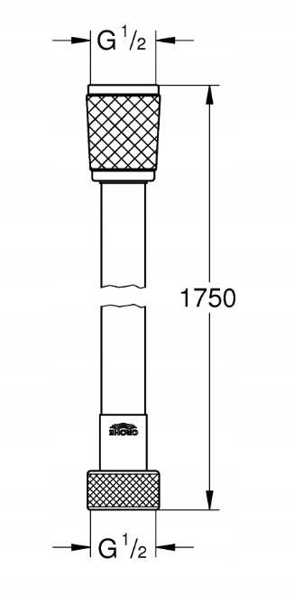 VITALIOFLEX TREND WĄŻ PRYSZNICOWY Grohe 28742002
