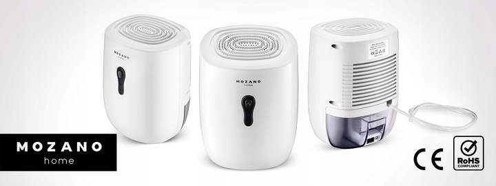 POCHŁANIACZ WILGOCI AUTOMATYCZNY SMART 800ml OSUSZACZ POWIETRZA CICHY 30W