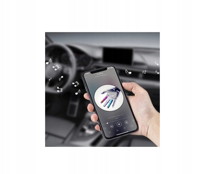 Transmiter samochodowy C57 Bluetooth FM szybkie ładowanie QC 3.0 61B239