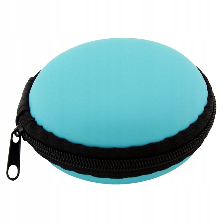 TWARDE ETUI NA PENDRIVE MP3 KARTY PAMIĘCI BLUE 8cm