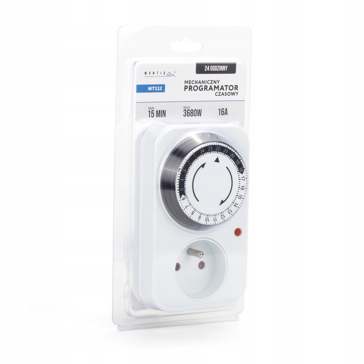 2x PROGRAMATOR CZASOWY MECHANICZNY DO GNIAZDKA DOBOWY 24H 15-MIN ZESTAW