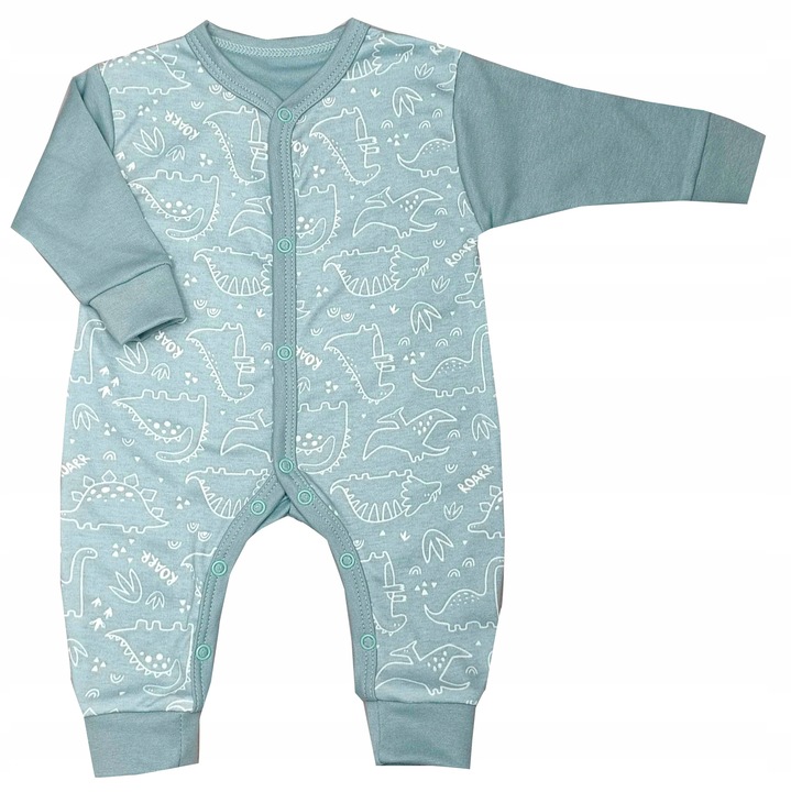 Rampers PAJAC bawełniany pajacyk bez stopek niemowlęcy 56 śpioszki