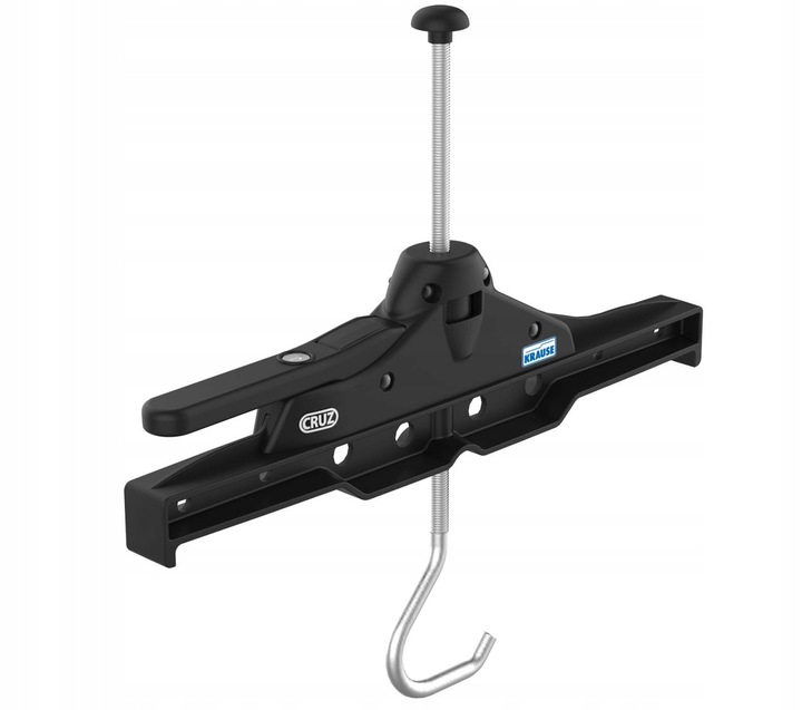 Zestaw uchwytów do mocowania drabin na bagażnikach dachowych samochodów