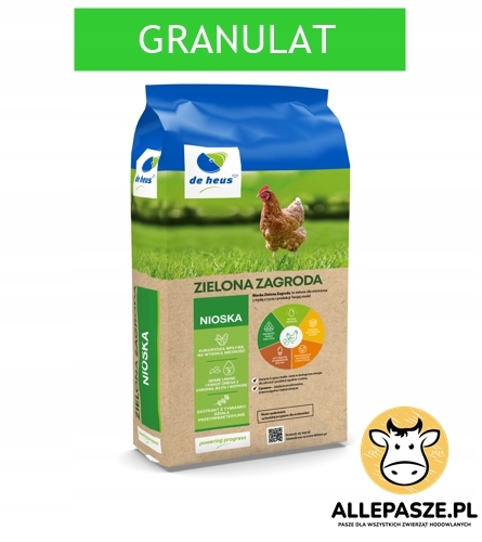Pasza Dla Kur Niosek Karma Granulat 25KG (Zielona Zagroda De Heus)