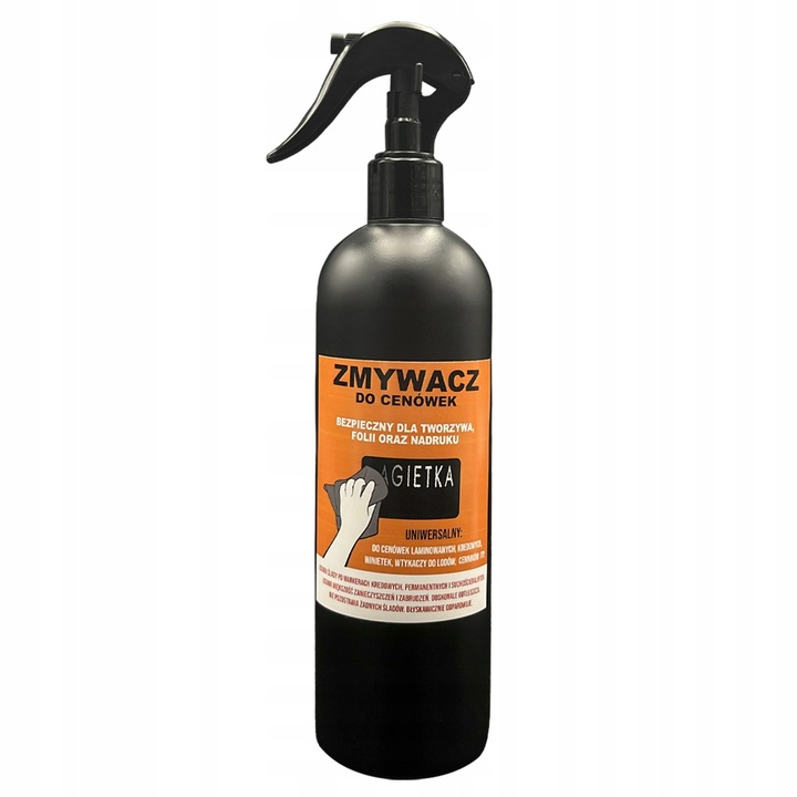 Zmywacz płyn do mycia cenówek wtykaczy etykiet, cleaner - 500ml