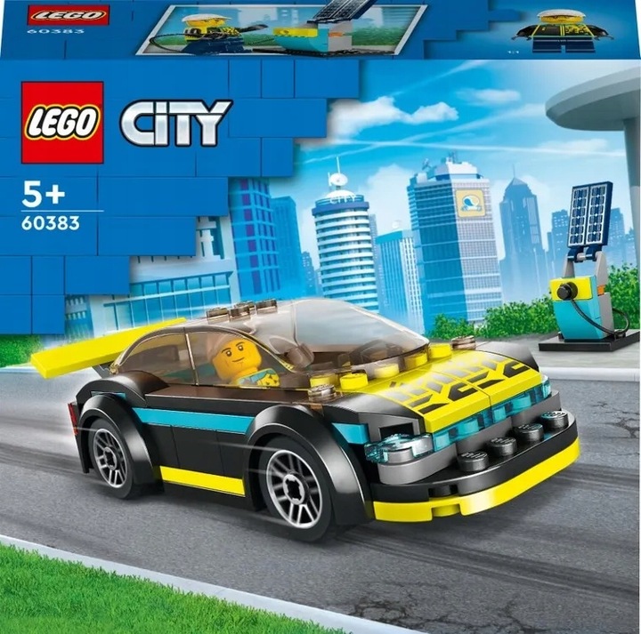 LEGO City 60383 Elektryczny samochód sportowy Auto