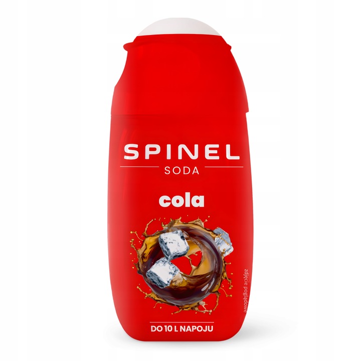 3x SYROP SPINEL SODA DO SATURATORA CYTRYNA-LIMONKA POMARAŃCZA COLA DO 10L